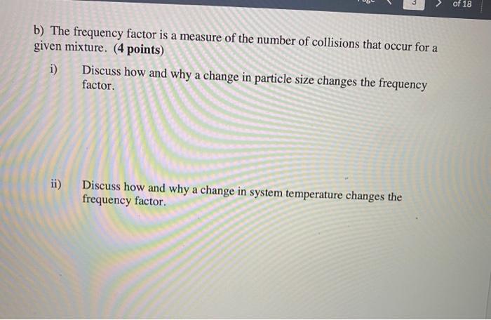 on the descriptions given (8 points): i) 4th order overall ii) 2A