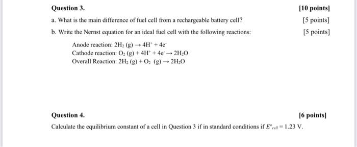  Question 3. [10 points] a. What is the main difference of