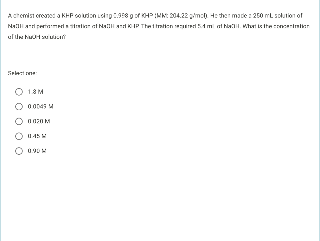 Can someone please help me with this question? A chemist created a