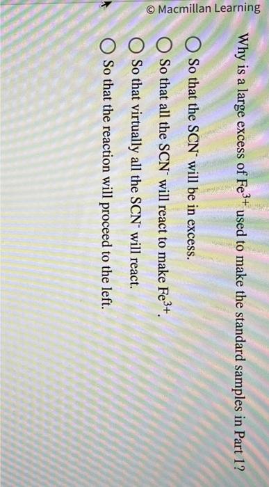 sample table The following volumes of 0.000300MSCNare diluted to 15.00mL. Determine the