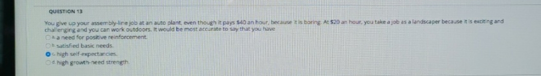 the blue dot isn't the correct answer QUESTION 13 You give up