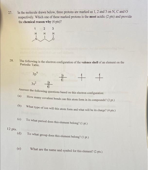 concepts behind all answers and steps for full credit 26. A species