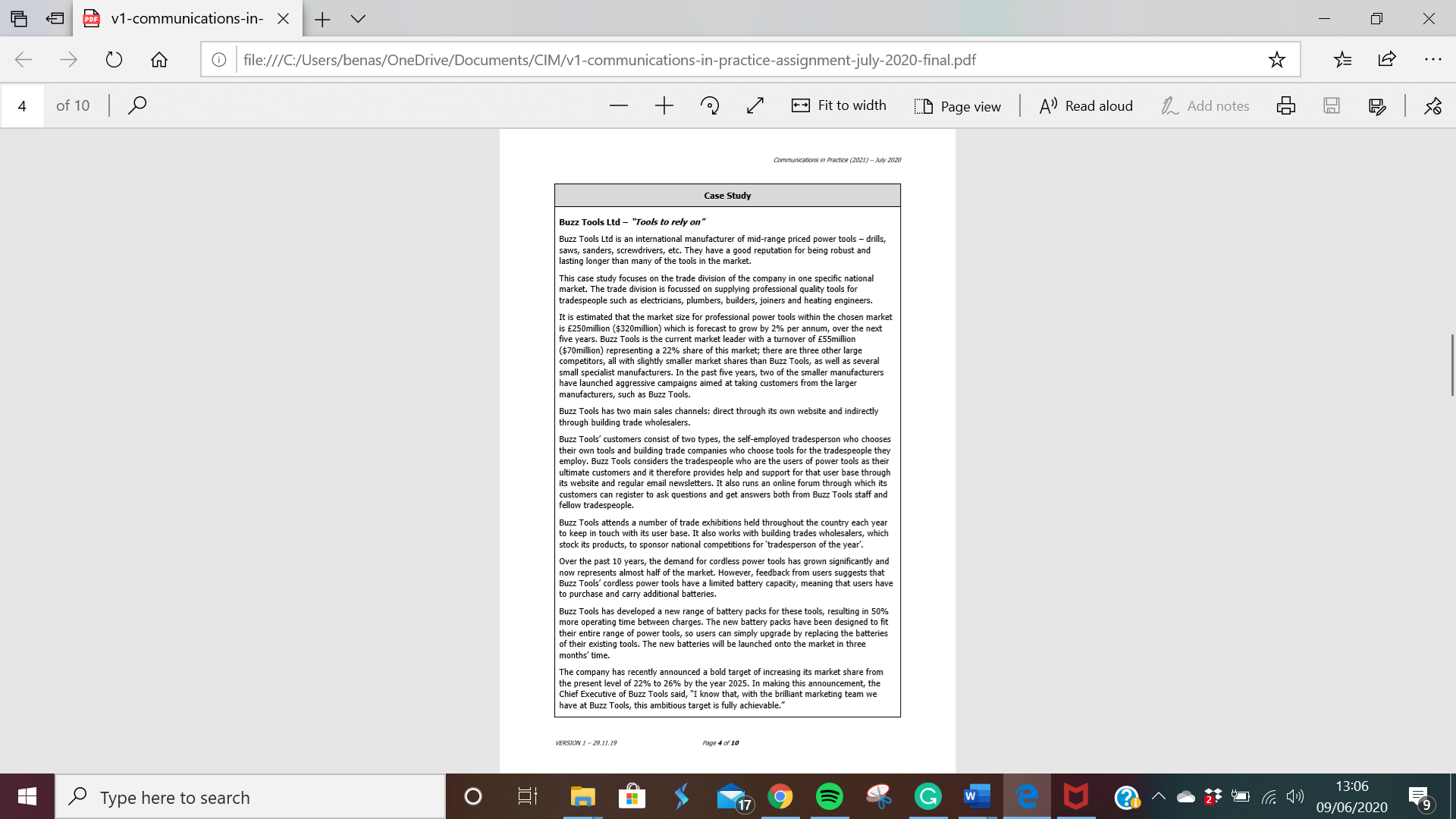 1a. Identify TWO key customer segments which would be suitable targets for