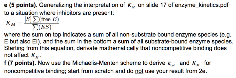 cycle is specified by four different dissociation constants (1 per reaction). In