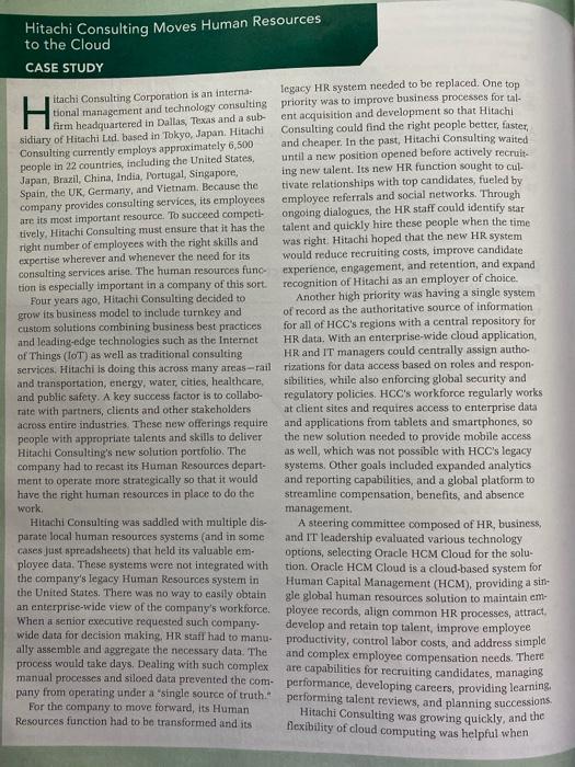 Discuss the key problems with the old system(s) and the factors contributing