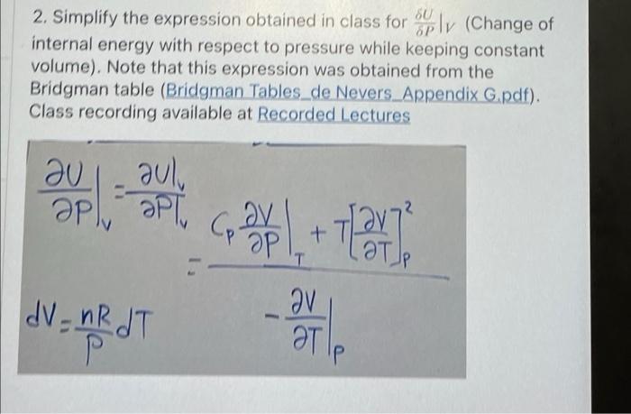 need help solving please 60 8P 2. Simplify the expression obtained in