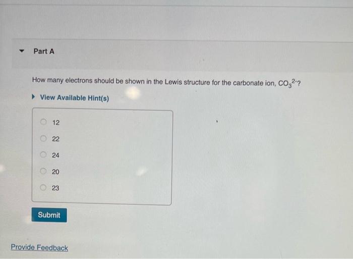  How many electrons should be shown in the Lewis structure for