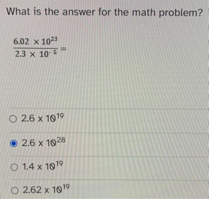 please provide a step by step explanation for the solution What is
