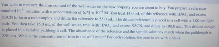 please show steps and explain how to solve. You wish to measure