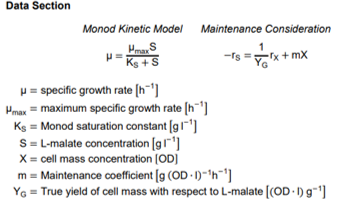 been performed to investigate the growth characteristics of Azospirillium brasilense in a