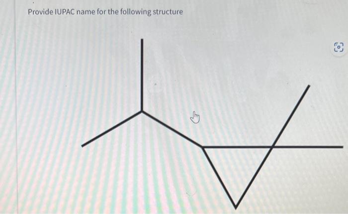 for the following structure
