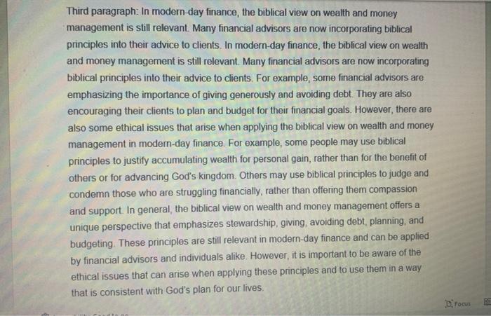 finance is a topic that has gained a lot of attention in