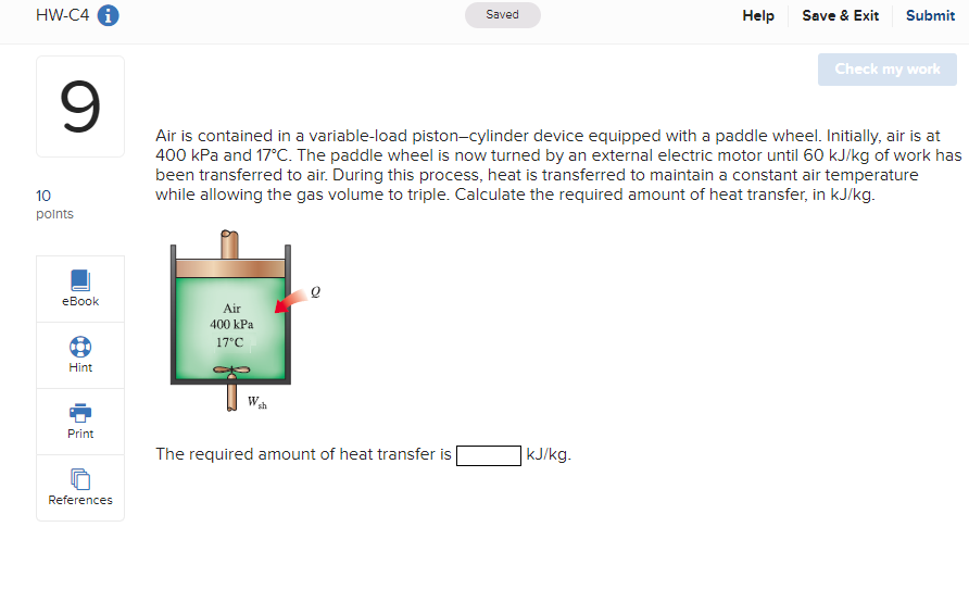 HW-C4 0 Saved Help Save & Exit Submit Check my work