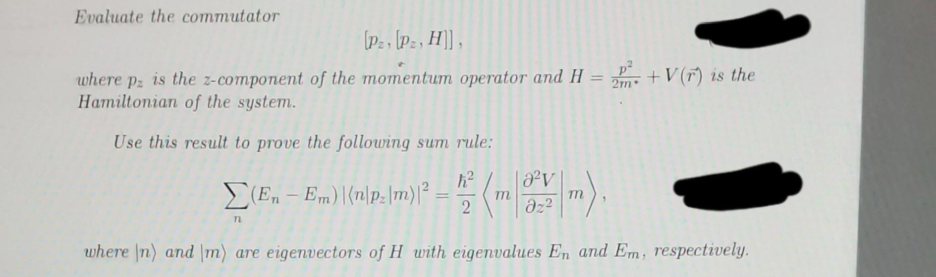  please help Asap commutator practise chemical Engineering Evaluate the commutator (P2,