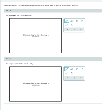  Part 1 at 2 Part 2 at 2 One tridond alkane