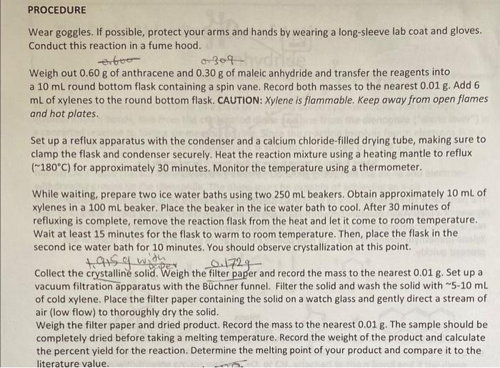 of reacrion to show the Endo bomer is favored over the Eim.