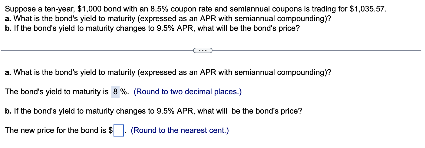 I ONLY need help with B NOT part A Suppose a ten-year,