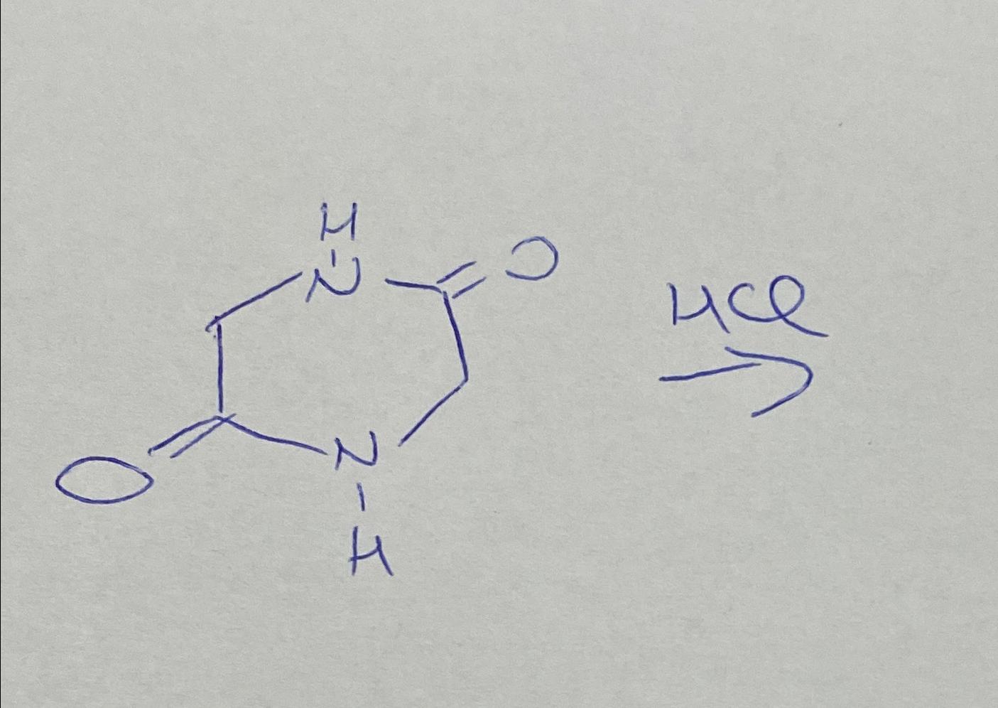  Write a mechanism for this reaction (That is HCl) 