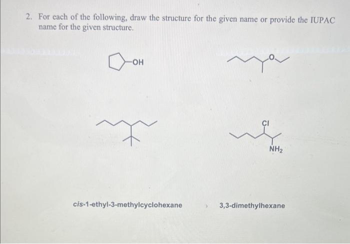 please help! explain how to do it if possible 2. For each