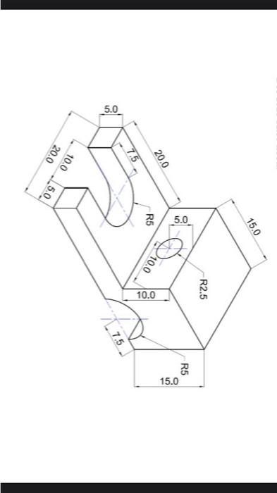 what is the ortogonal drawing for this isometric? 