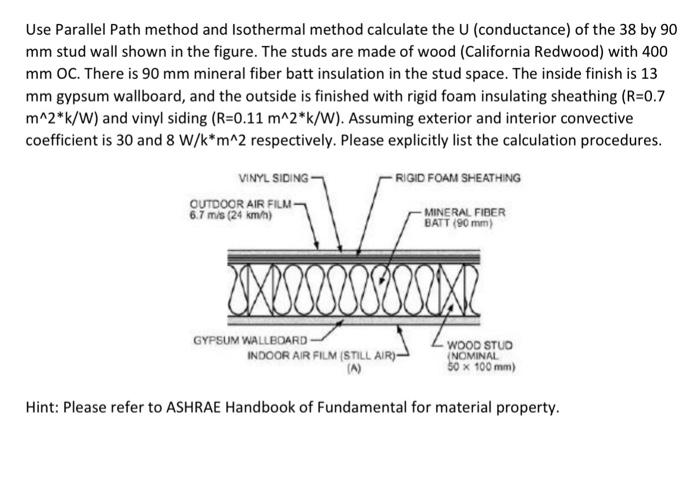  Use Parallel Path method and Isothermal method calculate the U (conductance)