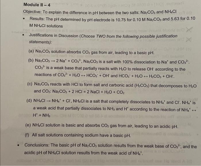 Choose two justification statements (between a-d) that are relevant and appropriate for