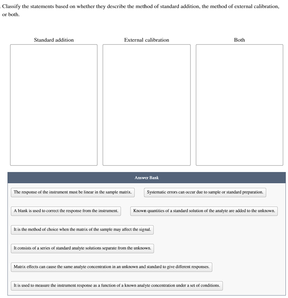  Can you also define what each category means? Classify the statements