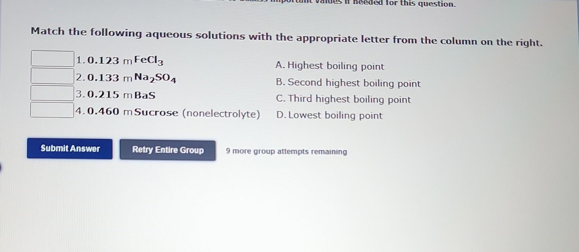 the number of dissolved solute particles. This is summarized by the expression: