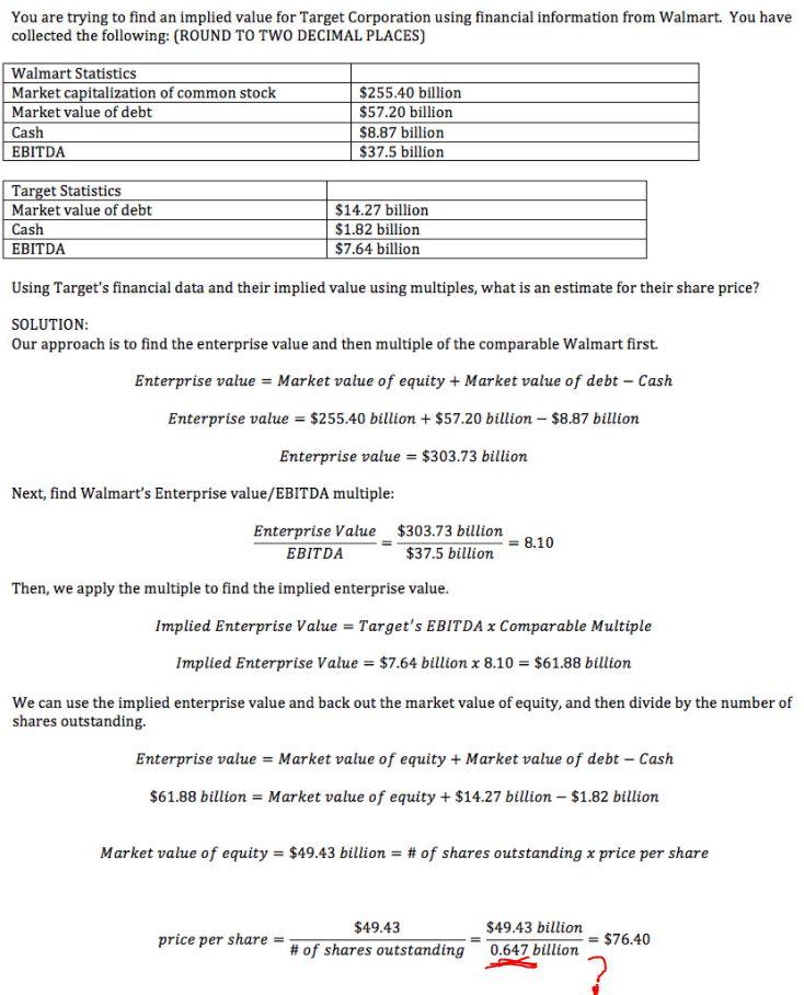  I understand the process but was wondering where the # of