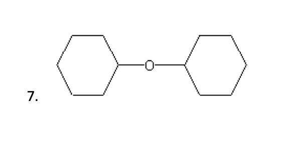  For the structure below, DRAW!!! the expanded AND condensed structural formula,