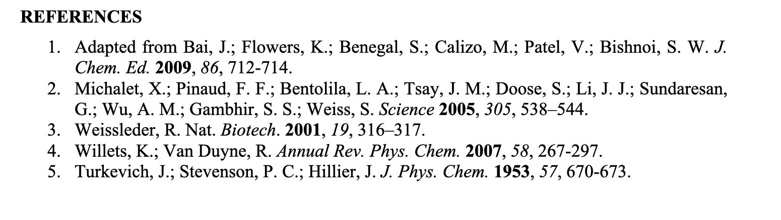 in this experiment through H2O2 reduction of Au(III). Briefly describe how this