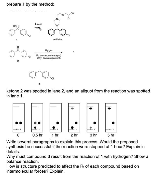  prepare 1 by the method: 2 ketone 2 was spotted in