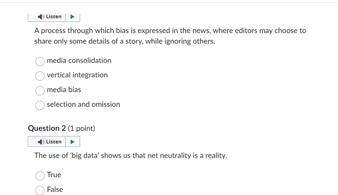  451- Llsten D A process through which bias is expressed in