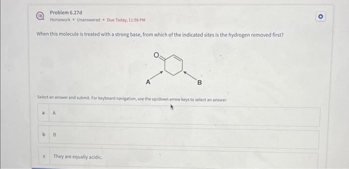and submit. For keyboard navigation, use the up/down arrow keys to select