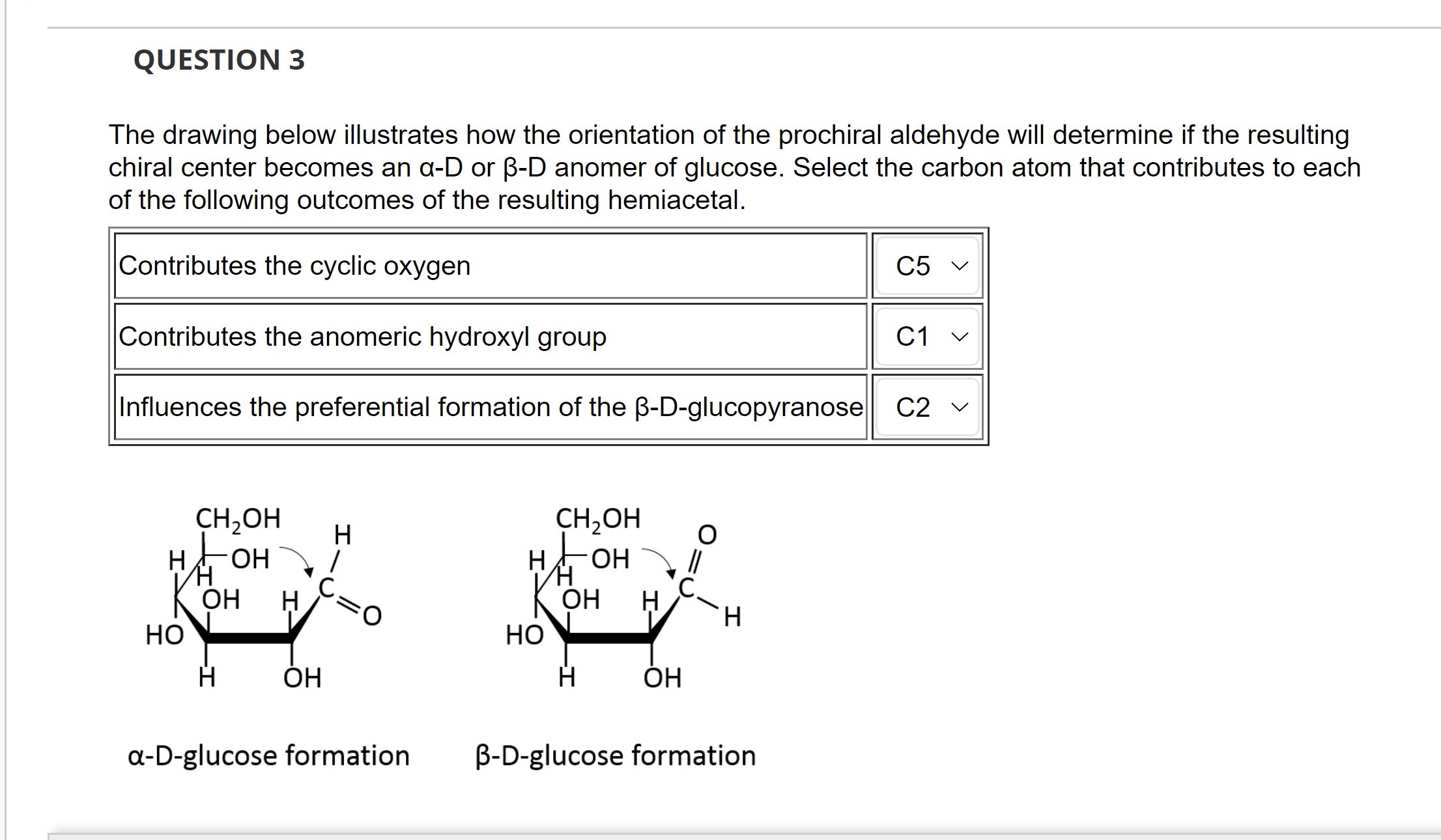 The answer choices are C1, C2, C3, C4, C5, C6. The first