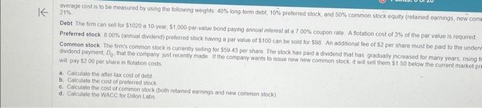 218 will pay \\( \\$ 700 \\) per share in fotation costs