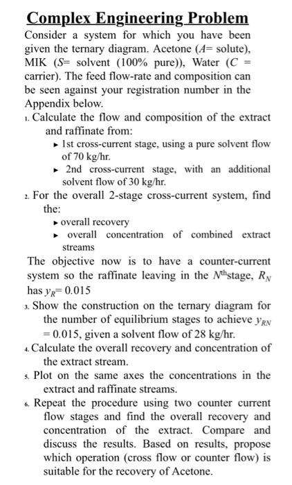 Only solve for registration no 25 data. Complex Engineering Problem Consider a