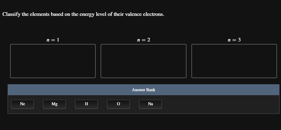  2. How many valence electrons does each element have? Mg: Na: