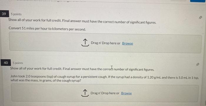 please help with both due in 30 5 points Show all of
