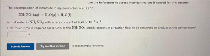  Use the References to access important values if needed for this