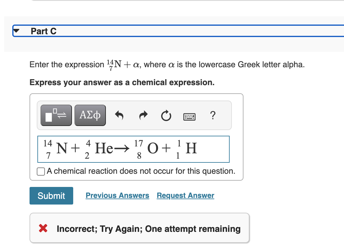 please help me I only have one attempt left. Enter the expression