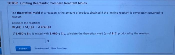  ANSWER EVERY QUESTION OR NONE AT ALL THANKS The theoretical yield