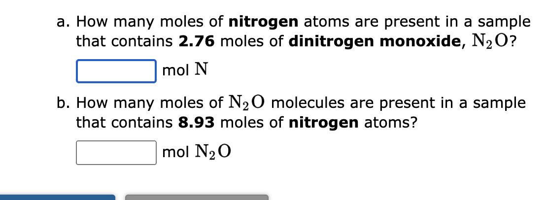 How many moles of oxygen are present in 3.37 grams of nitrogen