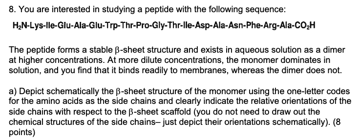 Completely lost on what I have to do. 8. You are