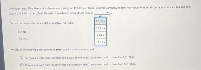 of a firm. However, another group of ratios, called market value ratios,