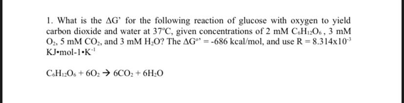  Please answer :) 1. What is the G for the following