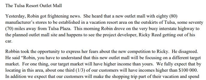 Plaza, which is the largest department store in Tulsa Oklahoma. This department
