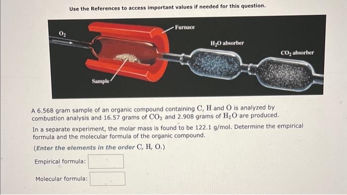  Use the References to access important values if needed for this