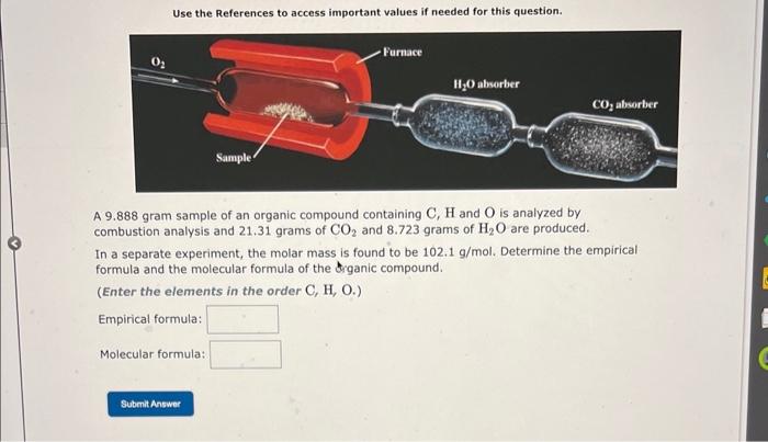  Use the References to access important values if needed for this