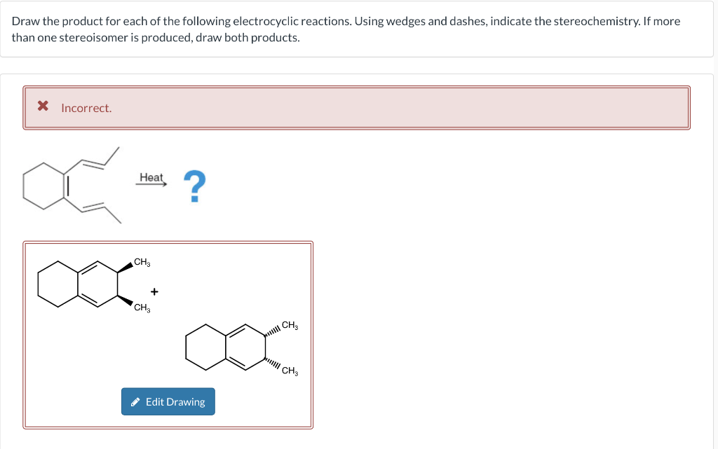 following thermal electrocyclic reactions. 17.21a Modify the given copy of the starting
